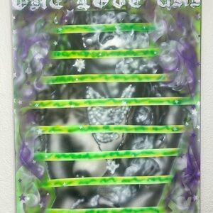 1/1 Airbrush Canvas ‘Cloudy Stripes’